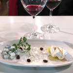 アネア　カフェ - チーズ盛り合わせ