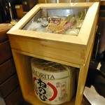 蔵人厨 金鯱 - おススメ食材のショーウインドー