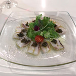 アネア　カフェ - 岩ダコのカルパッチョ