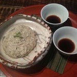 竹やぶ - ②荒挽き蕎麦がき1365円