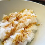 一升びん - めし大  300円  めし減少後タレかけました（笑）