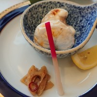 割烹 かじ 本店 - 白子焼き