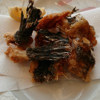割烹 かじ 本店 - オコゼのから揚げ