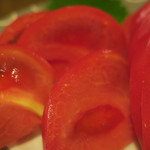 酒菜坊 橋蔵 - 冷やしトマト　ズームアップ