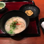 鉄板焼き いわ倉 - 酒粕椀；関西人にはたまりません。