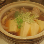 酒菜坊 橋蔵 - 肉豆富　ズームアップ