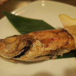 酒菜坊 橋蔵 - メバルの塩焼き　ズームアップ