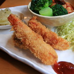 ふくろう - 海老フライではありません、中身はニンジンです。