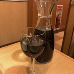Saizeriya - 赤ワイン デカンタ 大(白は撮り忘れました)