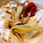 オレンジカウンティ 本店 - “生クリーム キャラメル バナナ イチゴ（500円）”