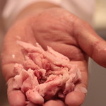 味あら井 - 豊後水道馬場能勢白グジ：脂身