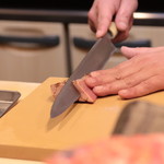 味あら井 - 鮪炙り