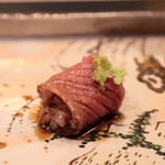 味あら井 - 鮪炙り