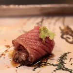 味あら井 - 鮪炙り