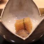 味あら井 - 子持ち昆布、青海鼠酢漬け