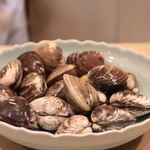 味あら井 - 蛤と牡蠣の塩醤油スープ