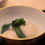 味あら井 - 蛤と牡蠣の塩醤油スープ