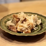 味あら井 - 筍、ジャコ、青海苔、渡り蟹の御飯