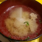 キッチンABC - お汁は嬉しい豚汁(￣▽￣)！