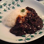 ALWAYSカマヤ - ご飯にたっぷりとソースをかけます！！