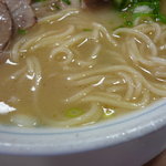 たかばしラーメン - 麺とスープ（'11.5）