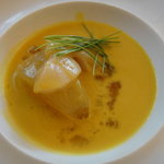 ル・ブルギニオン - 南瓜のスープ　（ホタテと冬瓜入り）