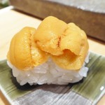 築地すし好 JIN仁 - うに（海苔は巻きません）