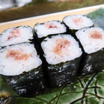 築地すし好 JIN仁 - かつお節の細巻き