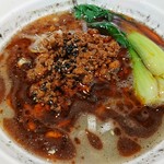 紀州清流担々麺 produce by KEISUKE - 料理写真:黒胡麻担々麺 : 麺がうましっ!