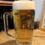 磯亭 - 生ビール