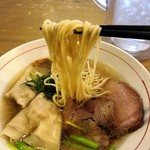 地球の中華そば - 麺リフト