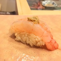 鮨 十兵衛 - 甘えび+エビのみそ