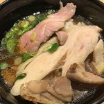 麺屋一燈 - 2018.1 月曜日限定「地鶏そば」(3)