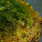 鉄板月輪 - 青海苔振りまくり（拡大2）（2011年5月6日）