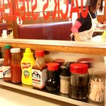 ジャッキー ステーキハウス - 調味料いろいろあります・・・が使いませんでしたｗ