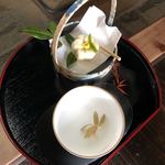 春蘭亭 - 春蘭茶&和菓子セット