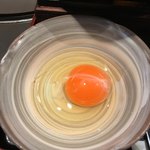 レストラン 牛石 - 新鮮な卵！