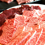 Chiyagyuu Yakiniku Kappou Jeizu En - A5熟成千屋牛三種盛り