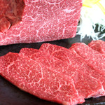 A5 rank aged Chiya beef special lean meat (ramsin)