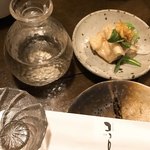 ココロ - お通し、冷酒(南)