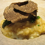 日本料理 TOBIUME - トリュフの下に大きな白子