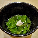 天ぷら処 こさか - メカブポン酢