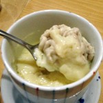 天ぷら処 こさか - 茶碗蒸し（白子が出てきました！）