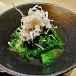 天ぷら処 こさか - 菜ノ花お浸し