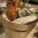 レヴォ - スモークした牡蠣のフリット