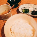 食の円居 なず菜 - 艶やかな白ご飯