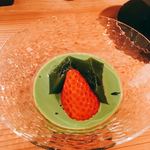 食の円居 なず菜 - 抹茶の葛餅