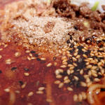 SHIBIRE NOODLES 蝋燭屋 - 担々麺・倍辛（1000円）＋半ライス（100円）
      