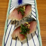 にぎりずし 雷音 - シメサバのにぎり