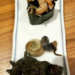 にぎりずし 雷音 - サザエのにぎり